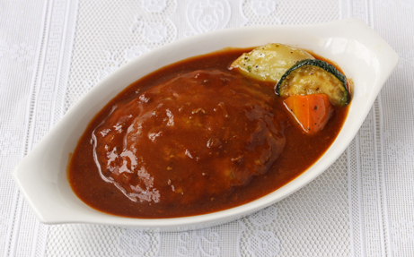 煮込みハンバーグ（デミグラスソース）